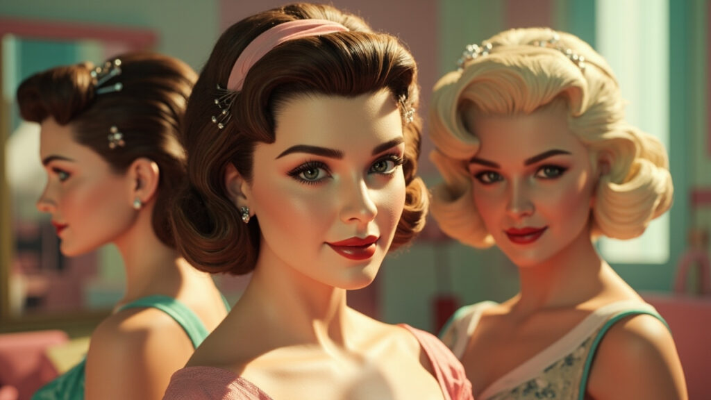 Les coiffures des Années 50 Revisités